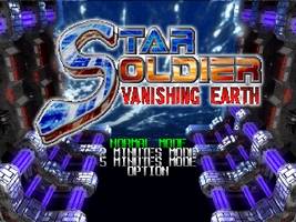 Star Soldier - Vanishing Earth Title Screen
